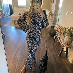 Stone Cold Fox Montague gown in stained glass